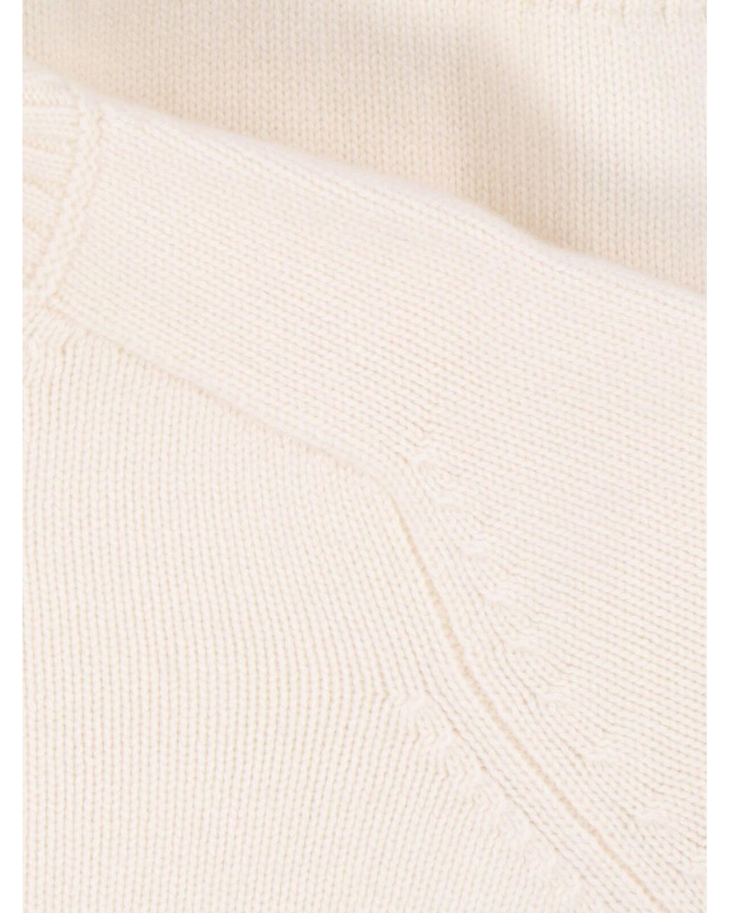 Loro Piana White 'Parksville' Sweater