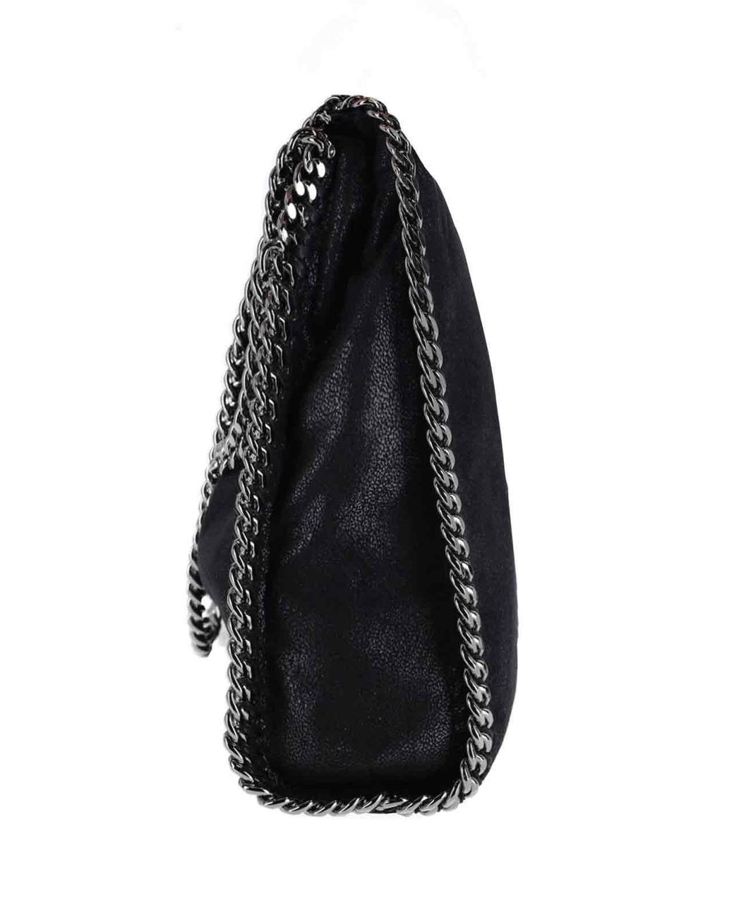Stella McCartney Black “Falabella” Folding Tote Bag