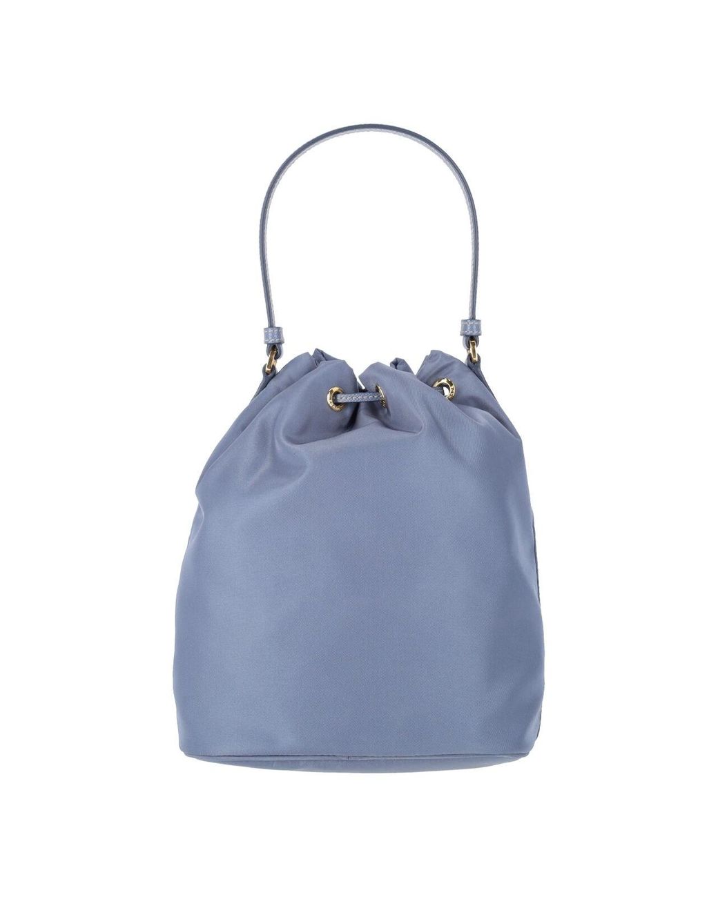 Prada Blue Bucket Bag "Duet"