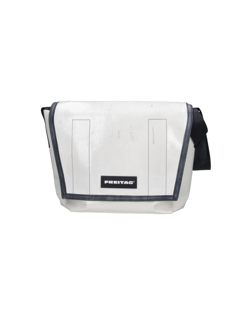Freitag White Shoulder Bag "F14 Dexter"