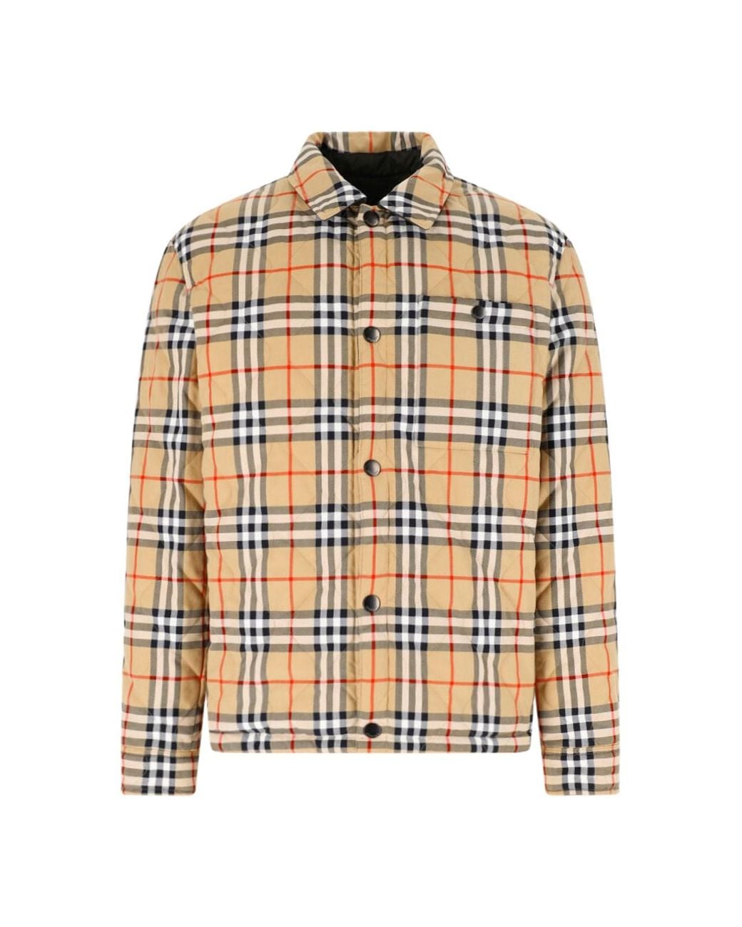 Burberry Black Quilted Reversible Jacket for men