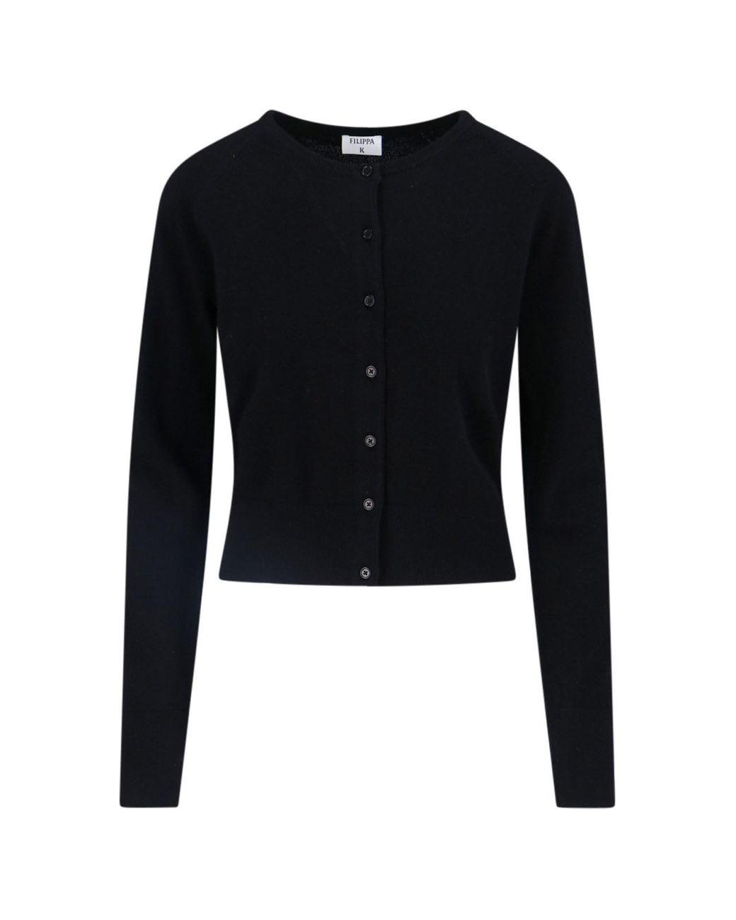 Filippa K Cashmere Cardigan in Black Lyst UK