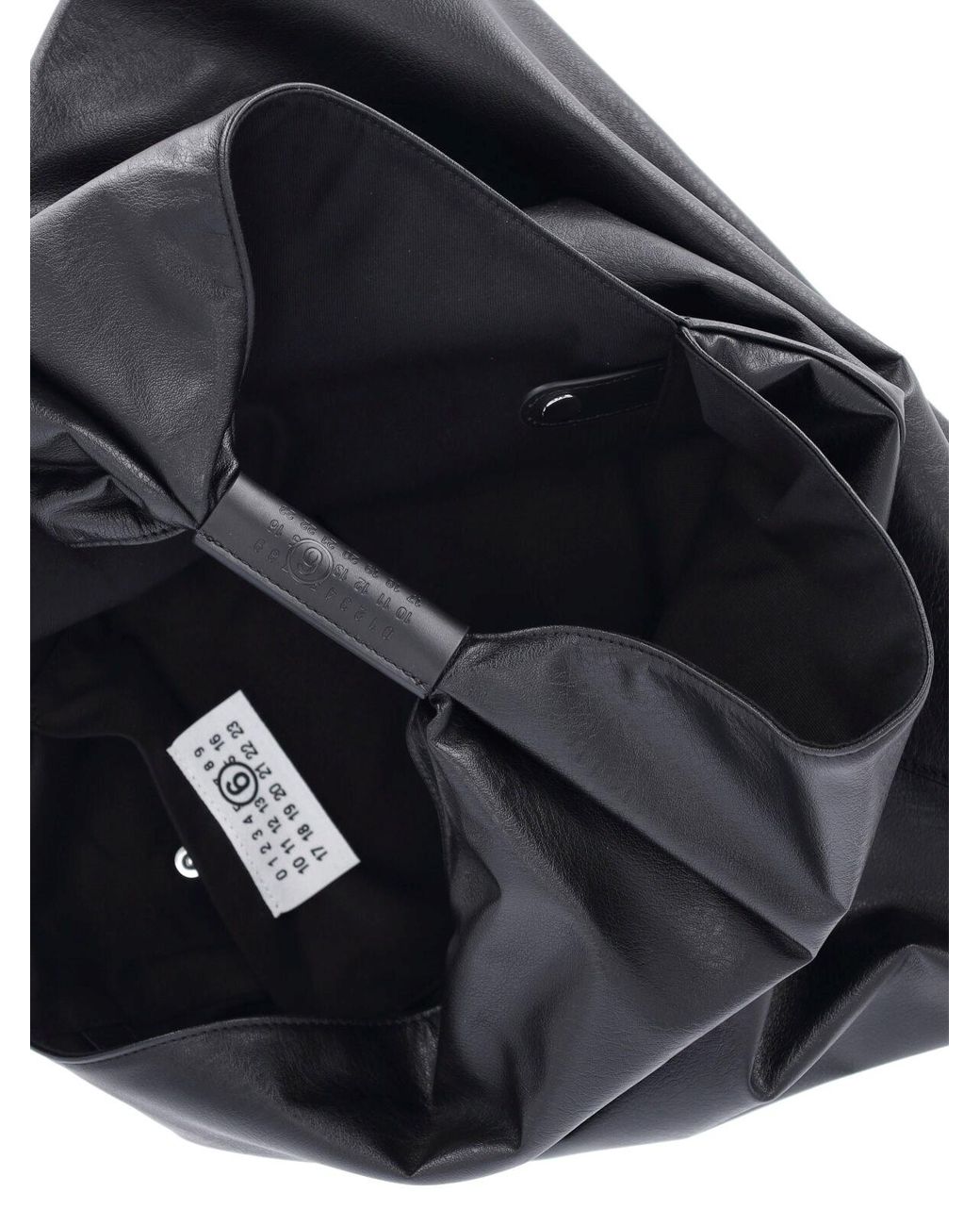 MM6 by Maison Margiela Black Tote Bag "Japanese"