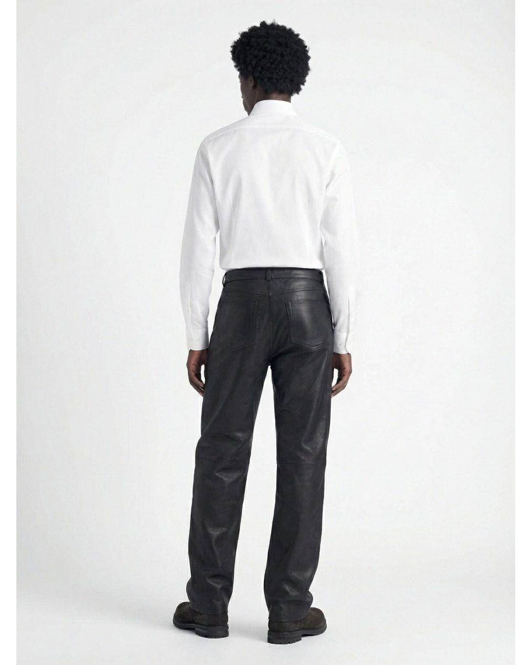 Barba Napoli White Cotton Shirt for men