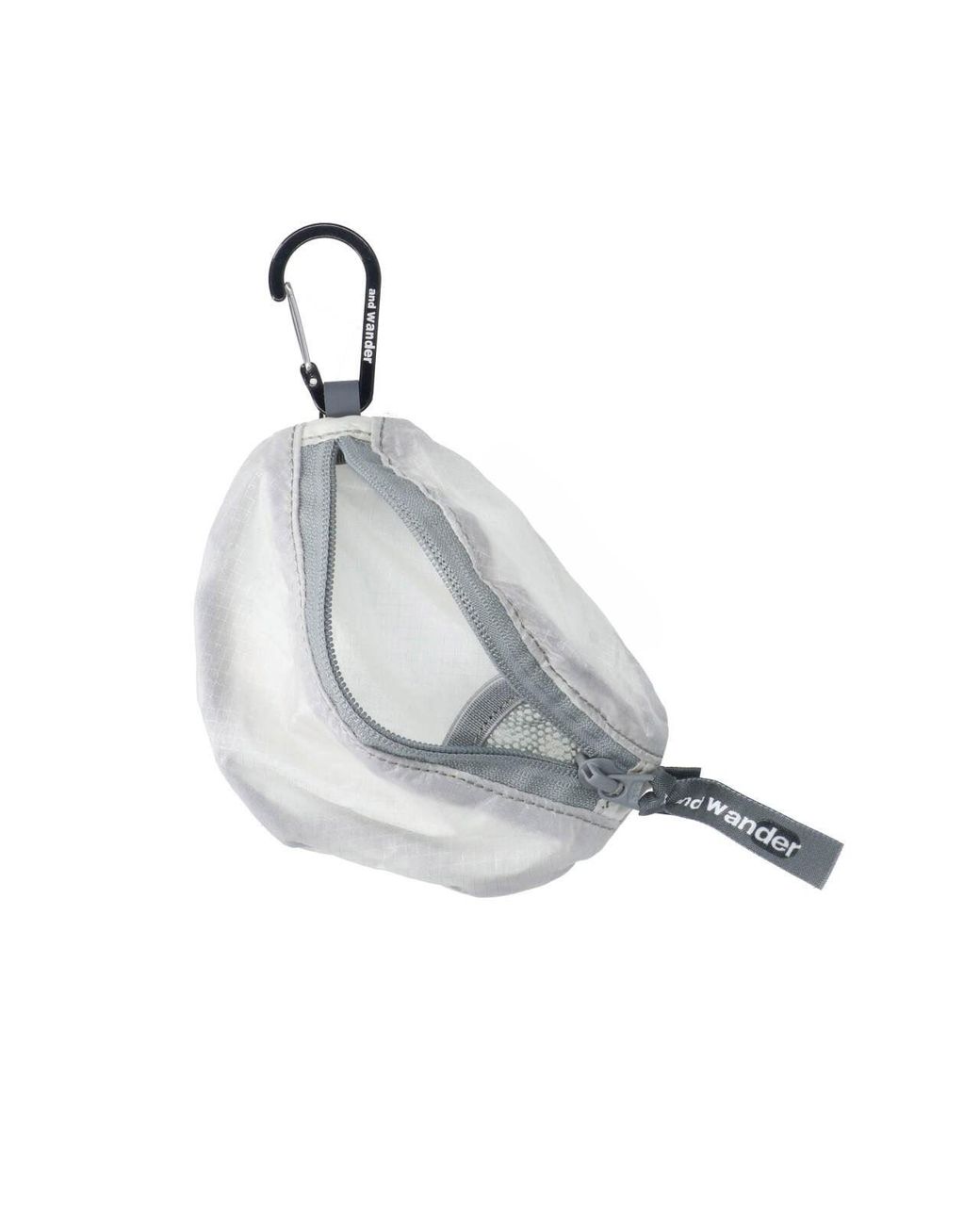 And Wander White Mini Pouch for men