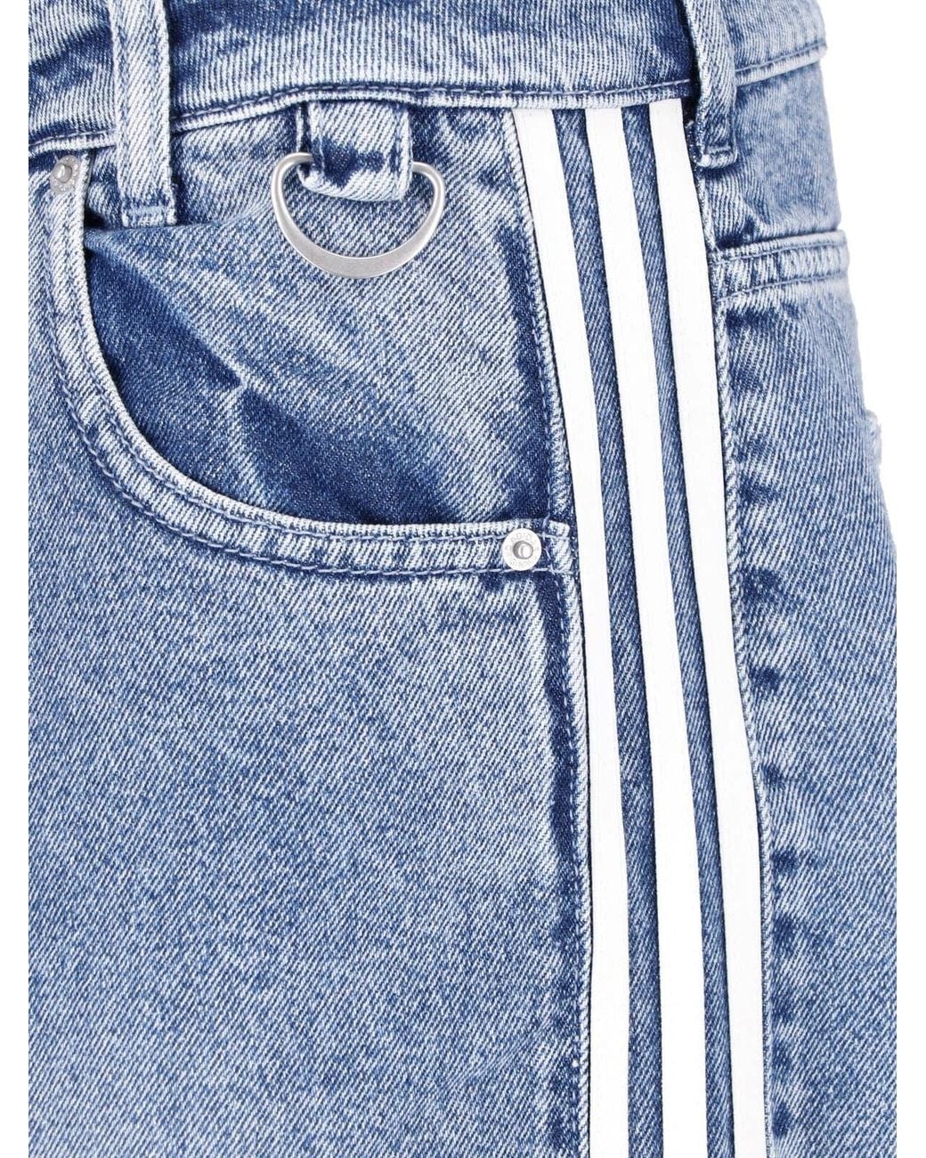 Adidas Blue Wide Jeans "Adilenium Season 6"