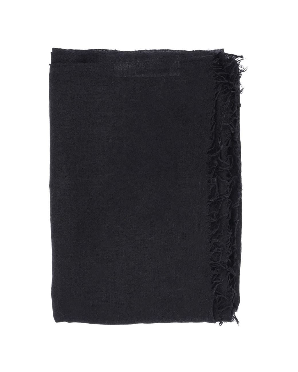 Rick Owens Black Scarf for men