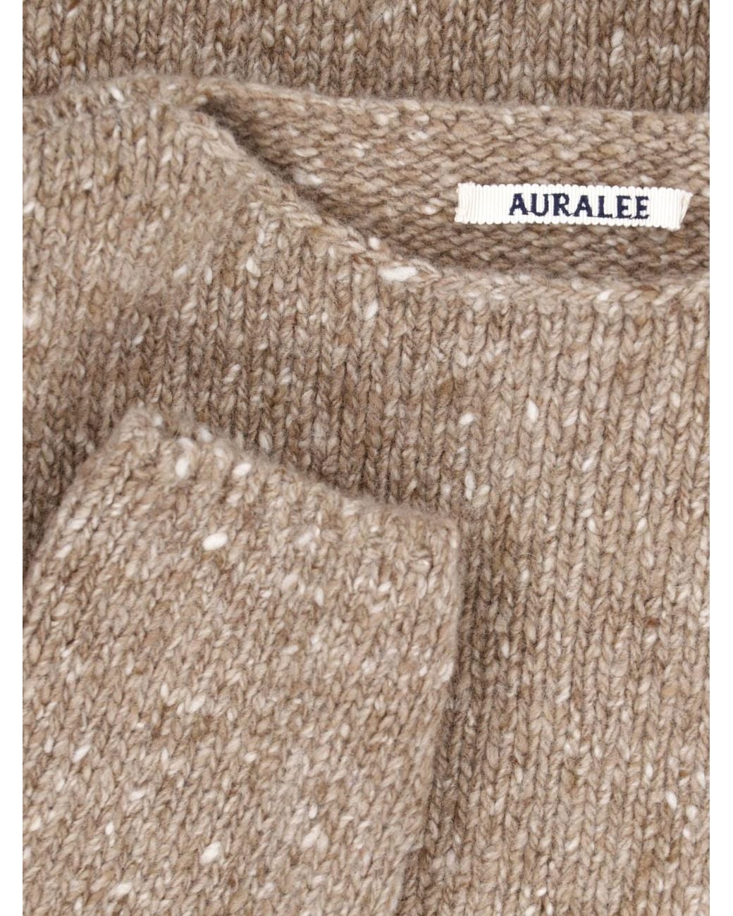 Auralee Natural Wool Sweater