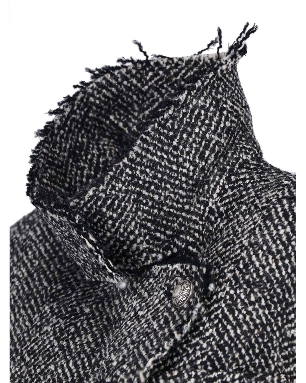 Seafarer Black Tweed Jacket