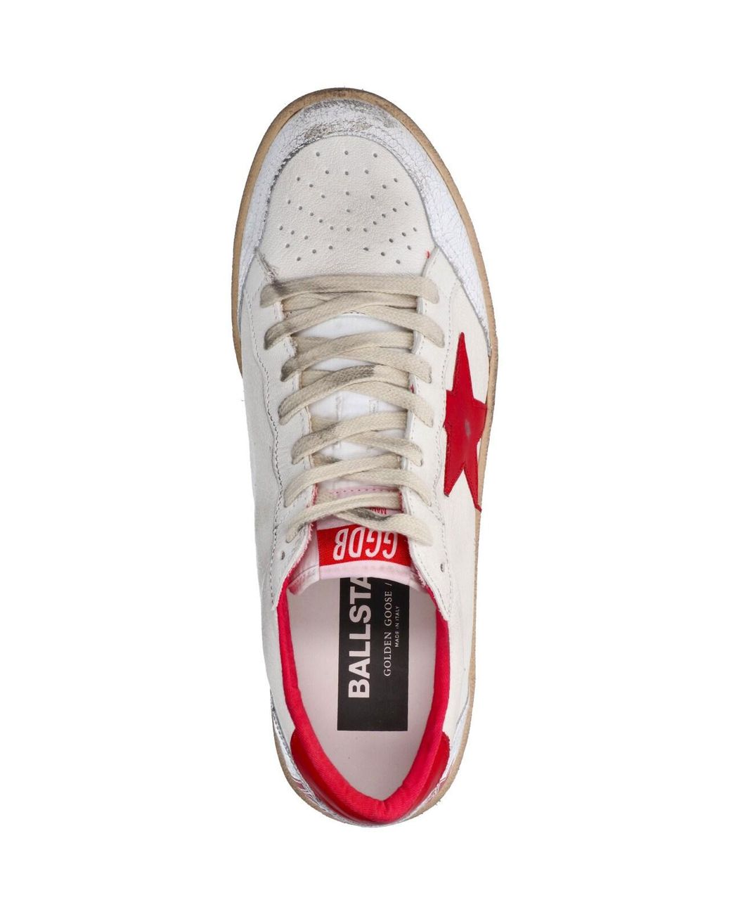 Golden Goose Deluxe Brand Pink Sneakers "Ballstar" for men