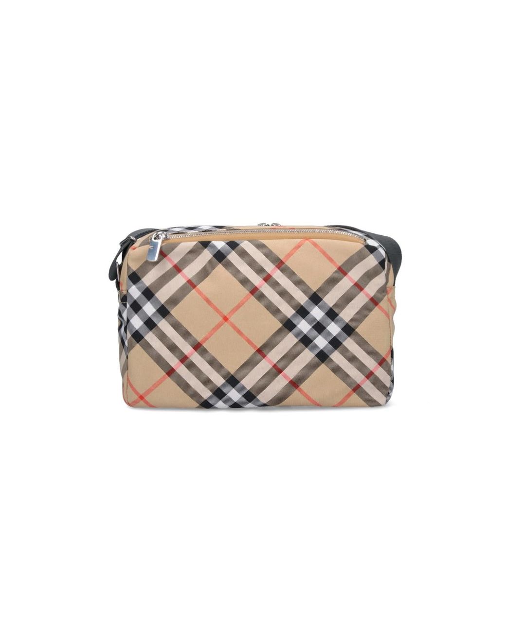 Burberry White Check' Crossbody Bag for men