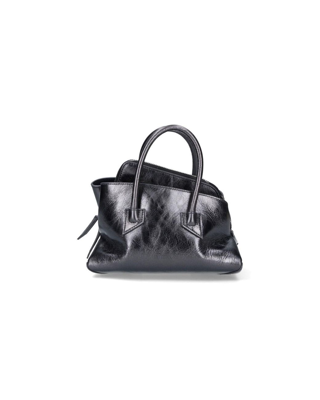 The Attico Black "La Passeggiata" Mini Bag