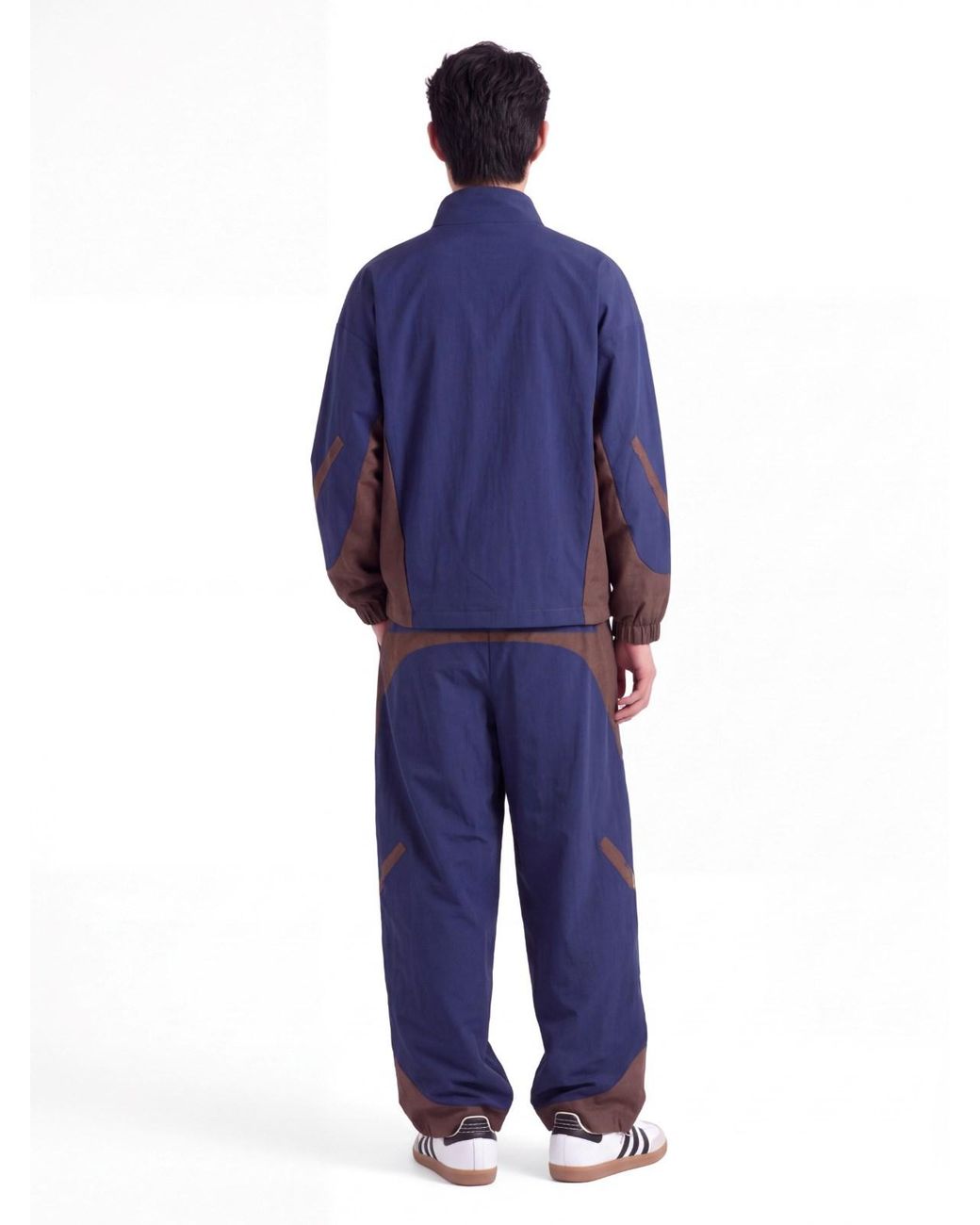 Adidas Blue Zip Front Performance Jacket for men