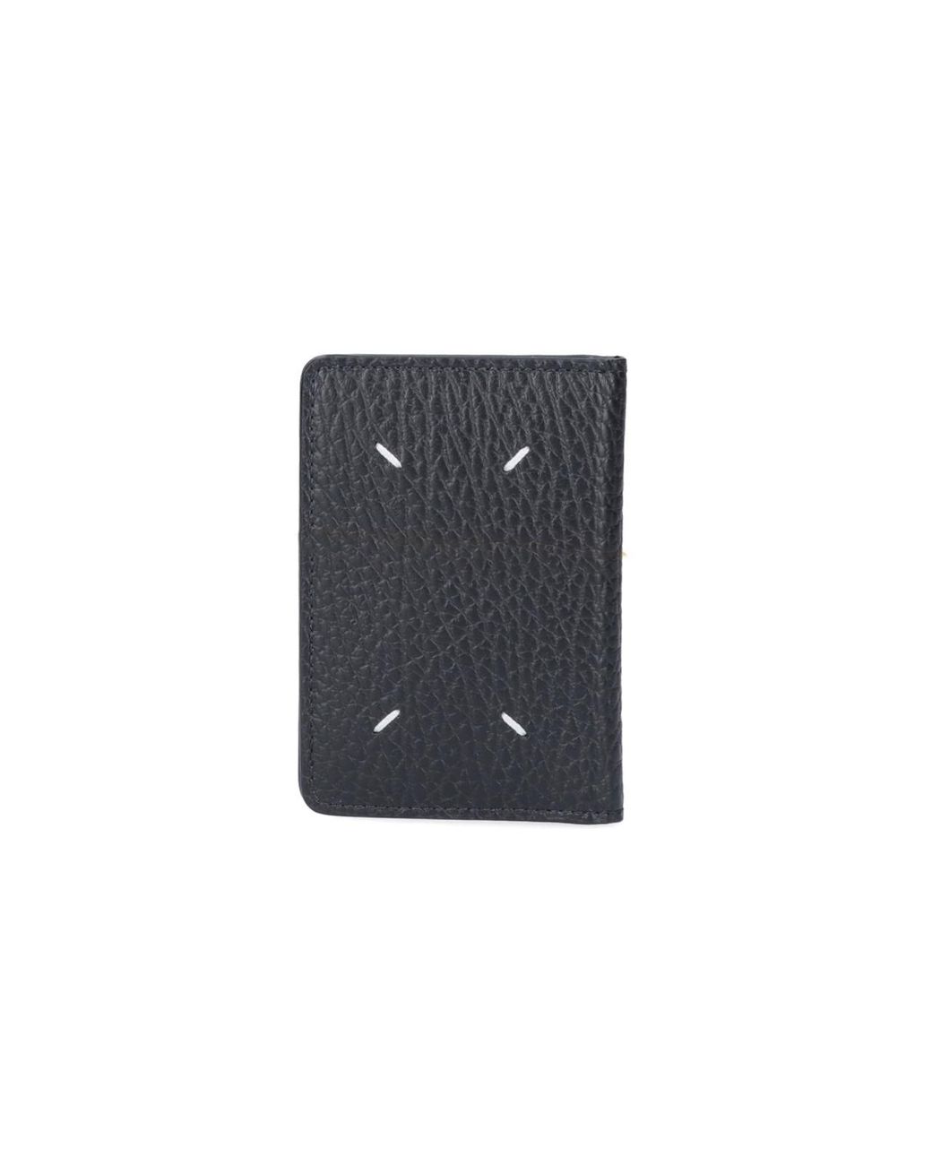 Maison Margiela Black Four Stitches Card Holder