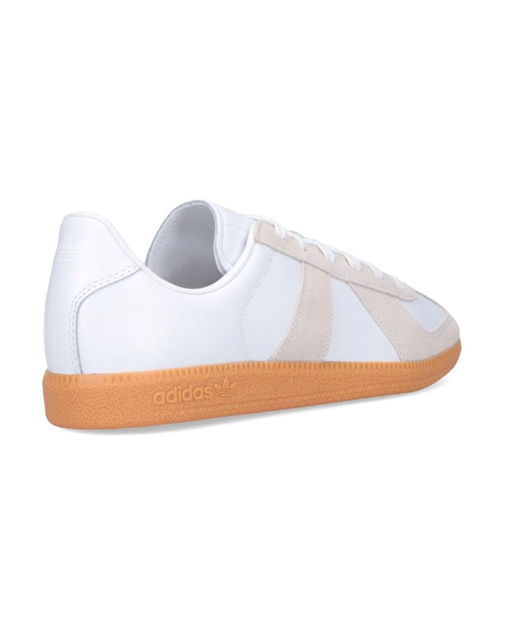 Adidas White Low-Top Court Sneaker