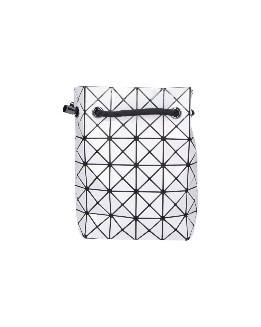 Issey Miyake White Shoulder Bag "Wing"