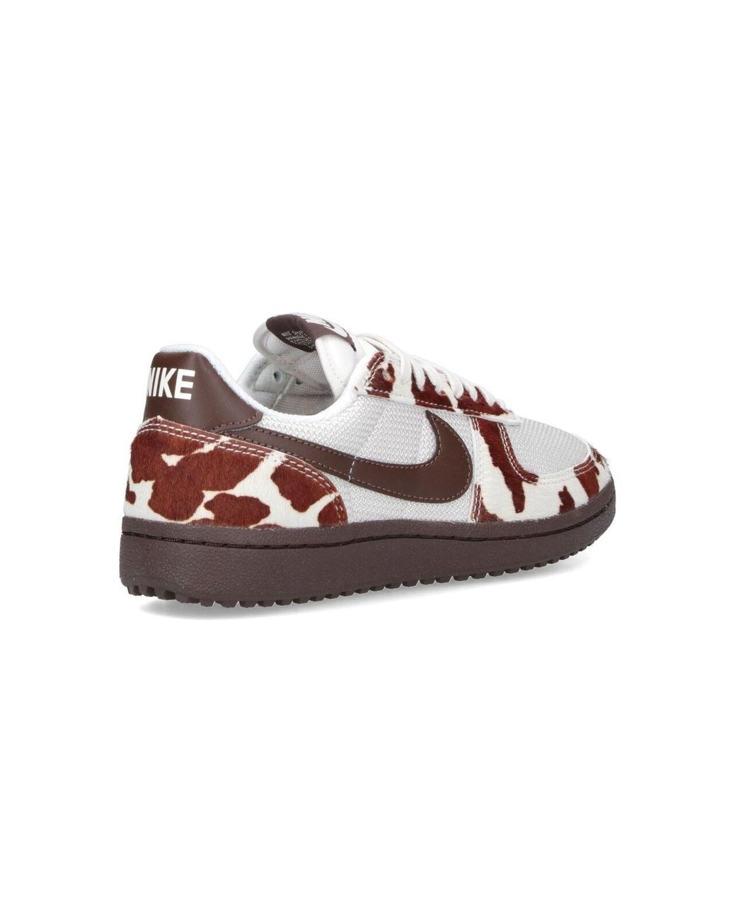 Nike White Sneakers Tessuto