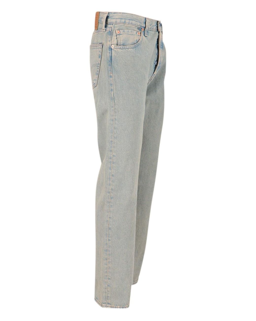 Levi's Strauss Gray '501' Jeans for men