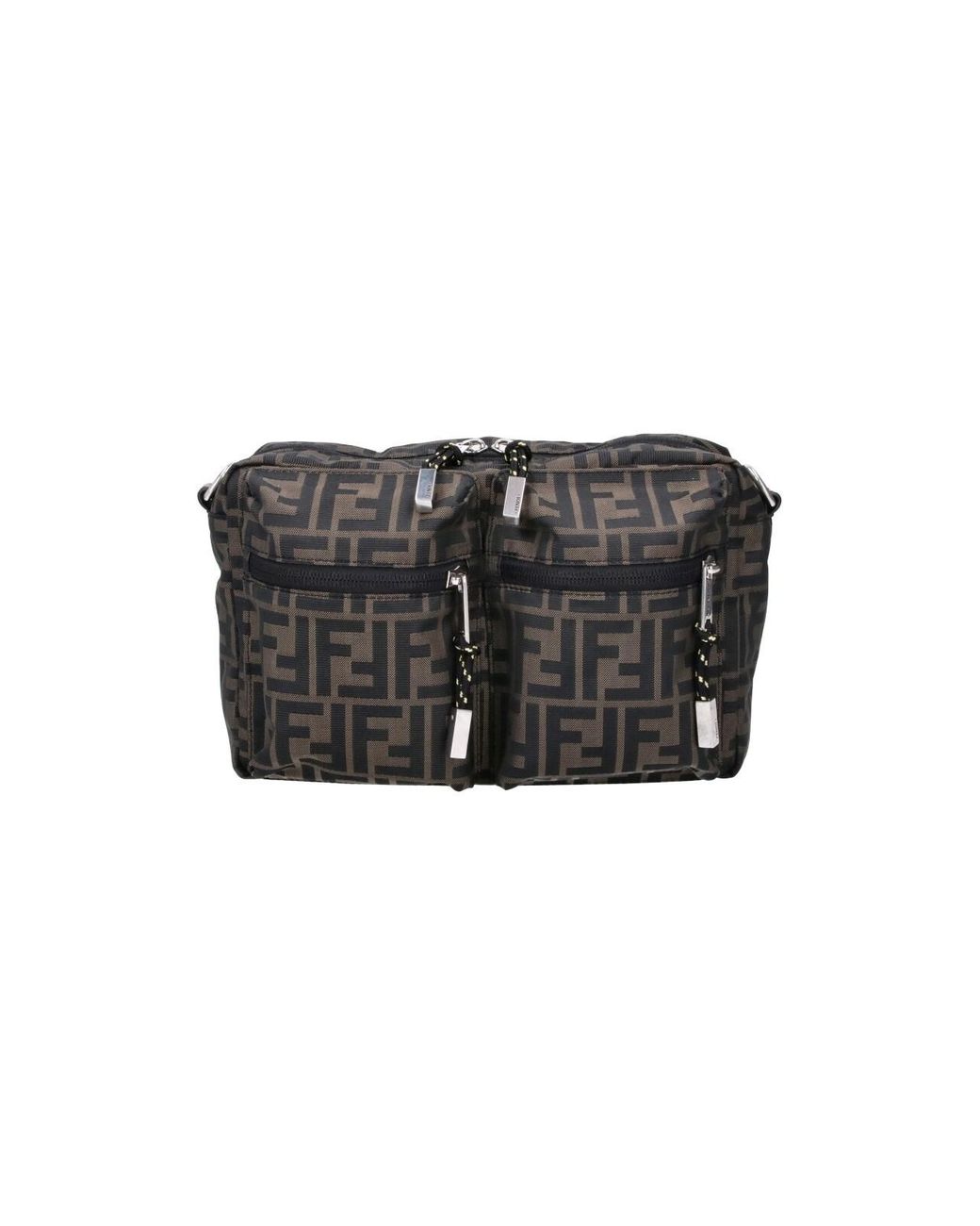 Fendi Black Shoulder Bag "Camera Case" for men