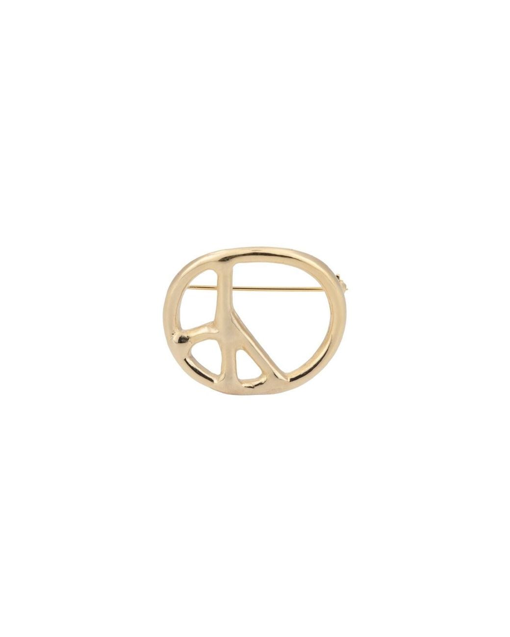 Needles White Brooch “Peace” for men
