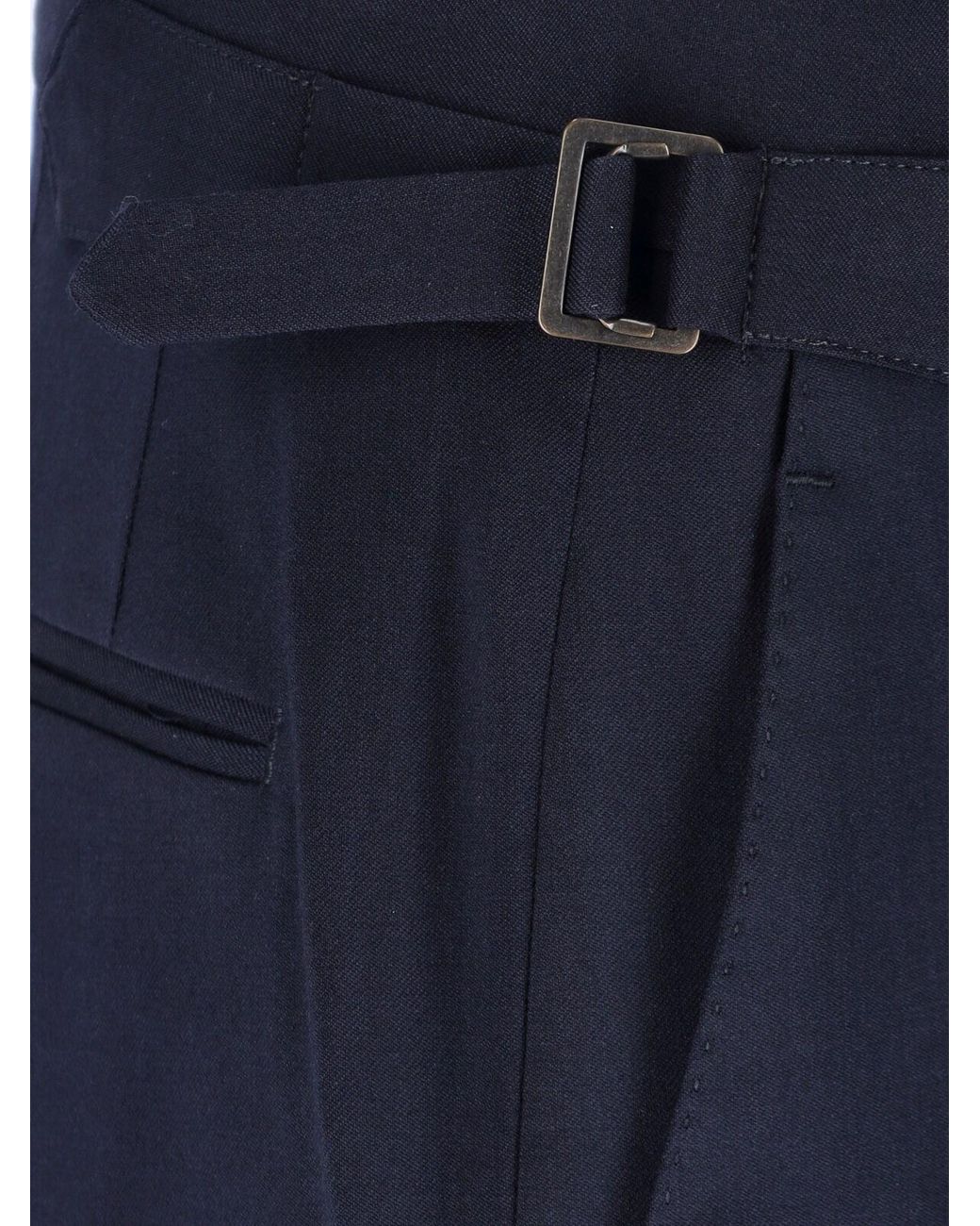 Vivienne Westwood Blue Tailored Straight-Leg Trousers for men