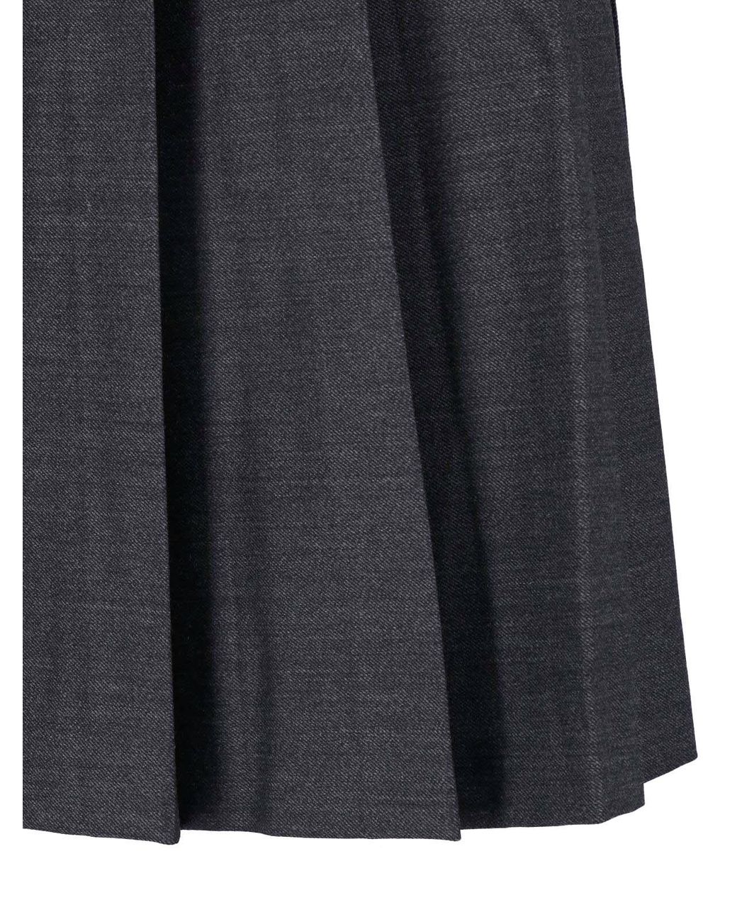 Rohe Gray Maxi Skirt