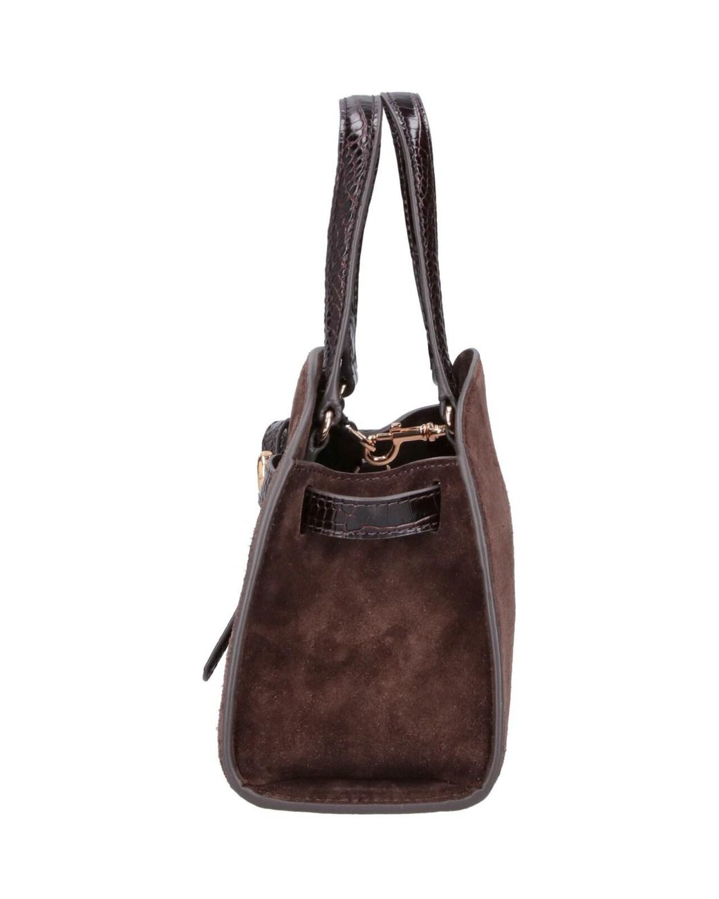 Tory Burch Brown Small Handbag "Romy"