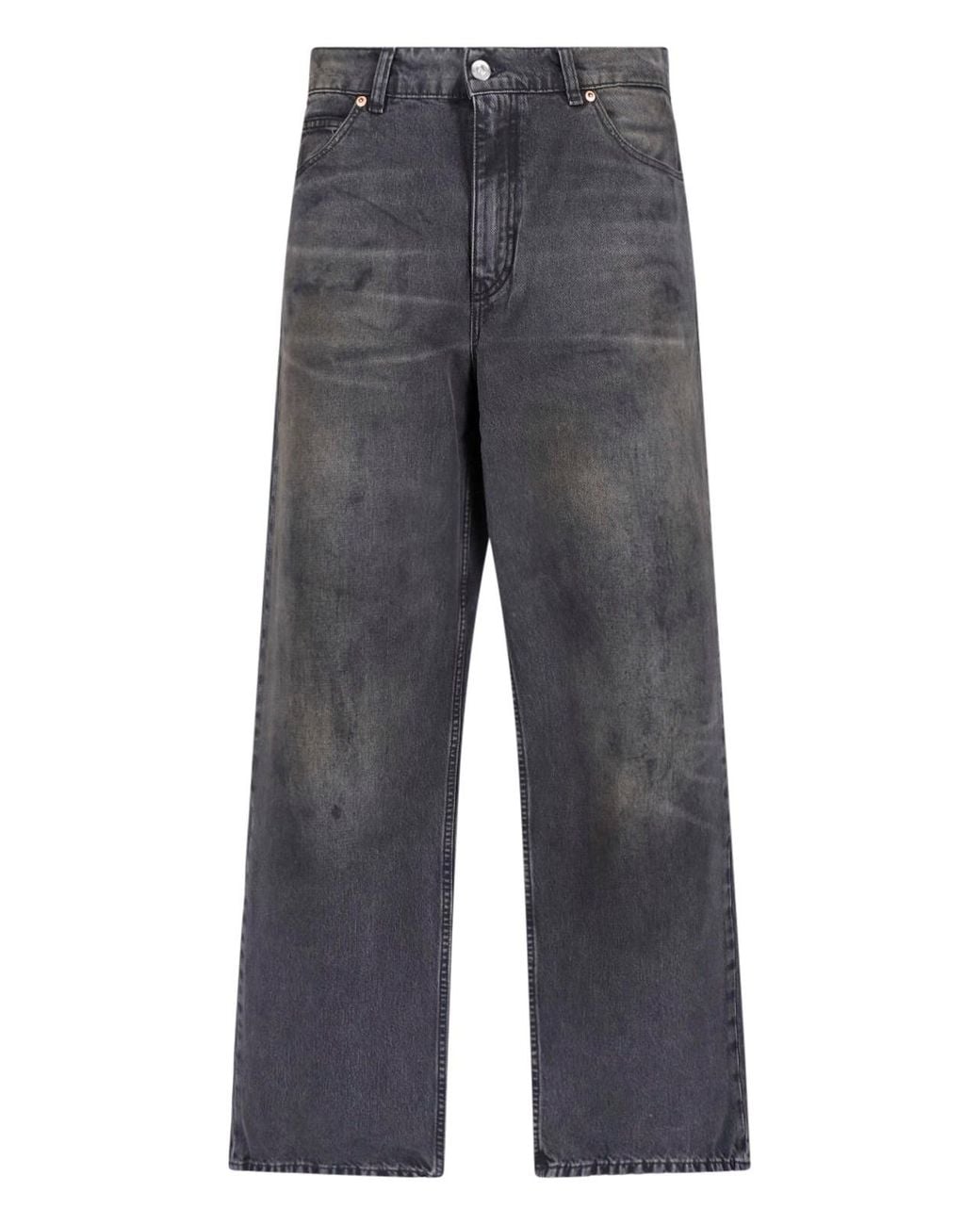 Our Legacy Gray Straight Jeans "Vast Cut" for men