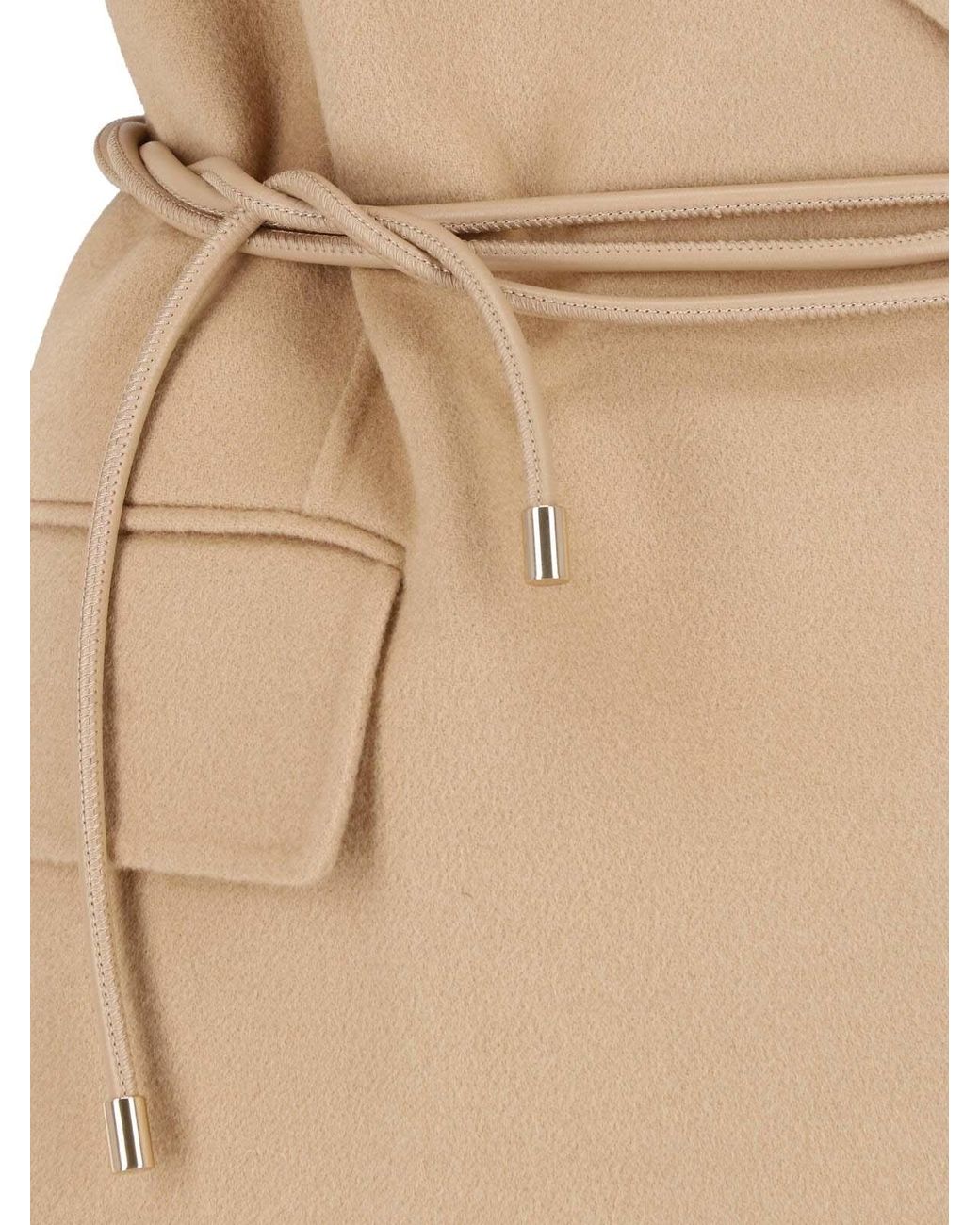 Sportmax Natural Virgin Wool Gilet