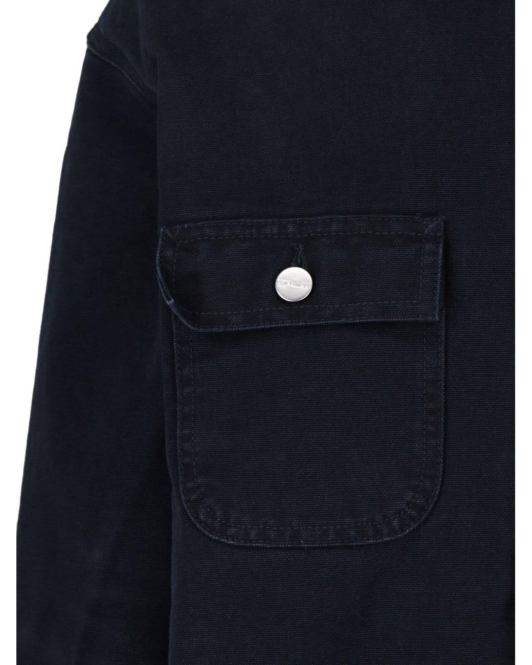 Carhartt Blue Canvas Work Jacket