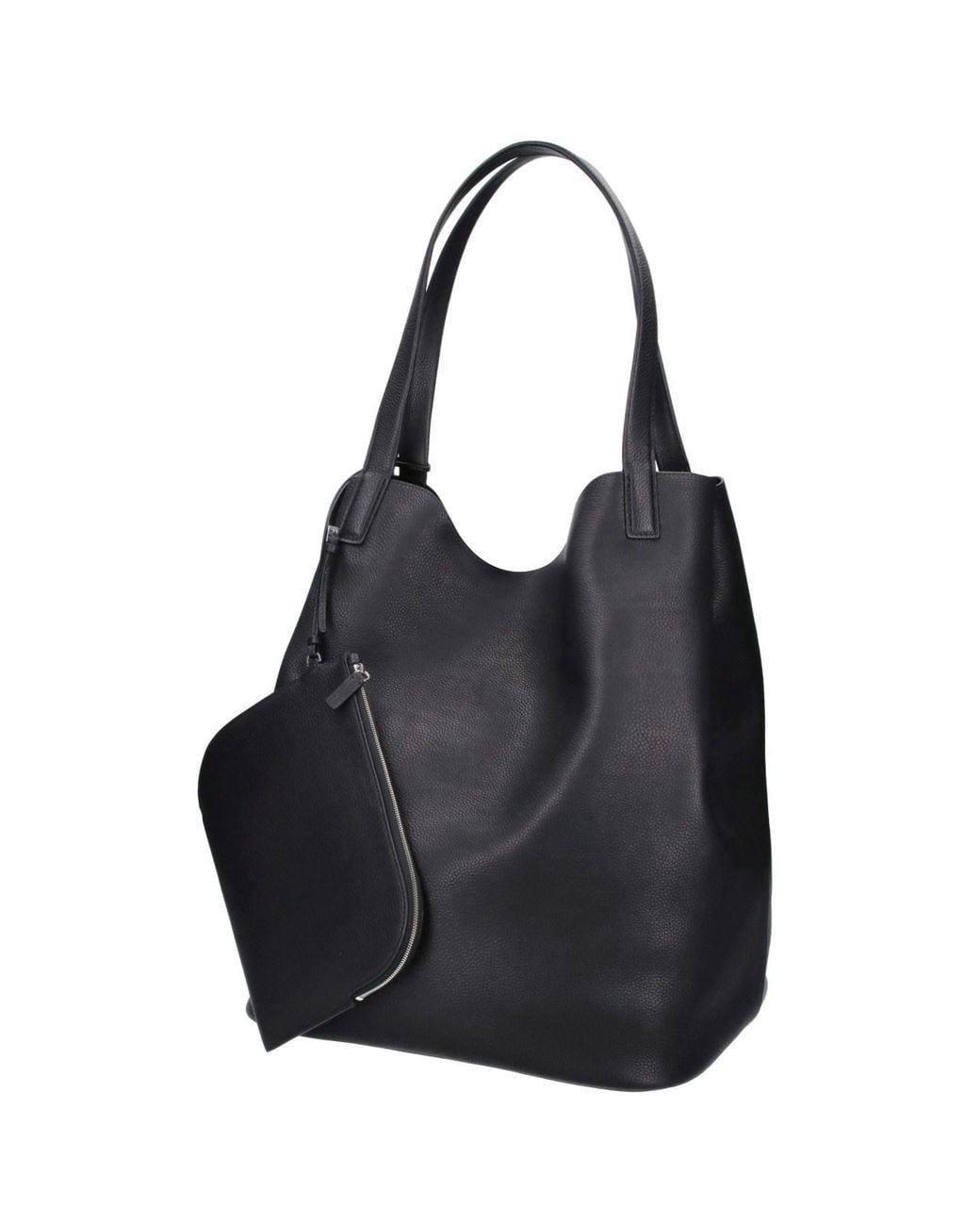 Borsa Tote "Clement" di The Row in Black