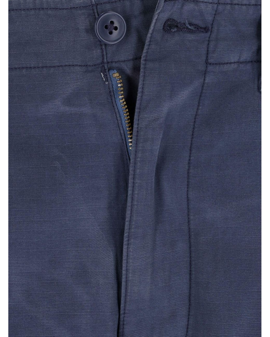 Polo Ralph Lauren Blue Cargo Shorts for men