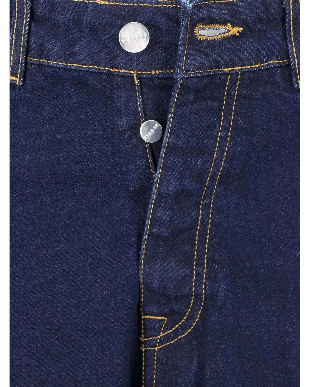 BE ABLE Blue Straight-Leg Jeans “Elliot” for men