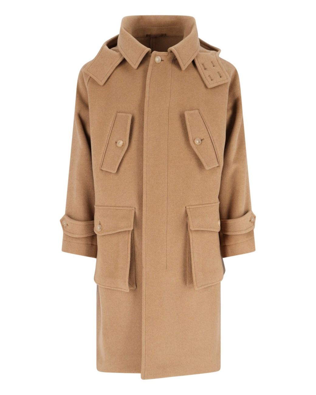 Caruso Natural Coat "Foscari" for men