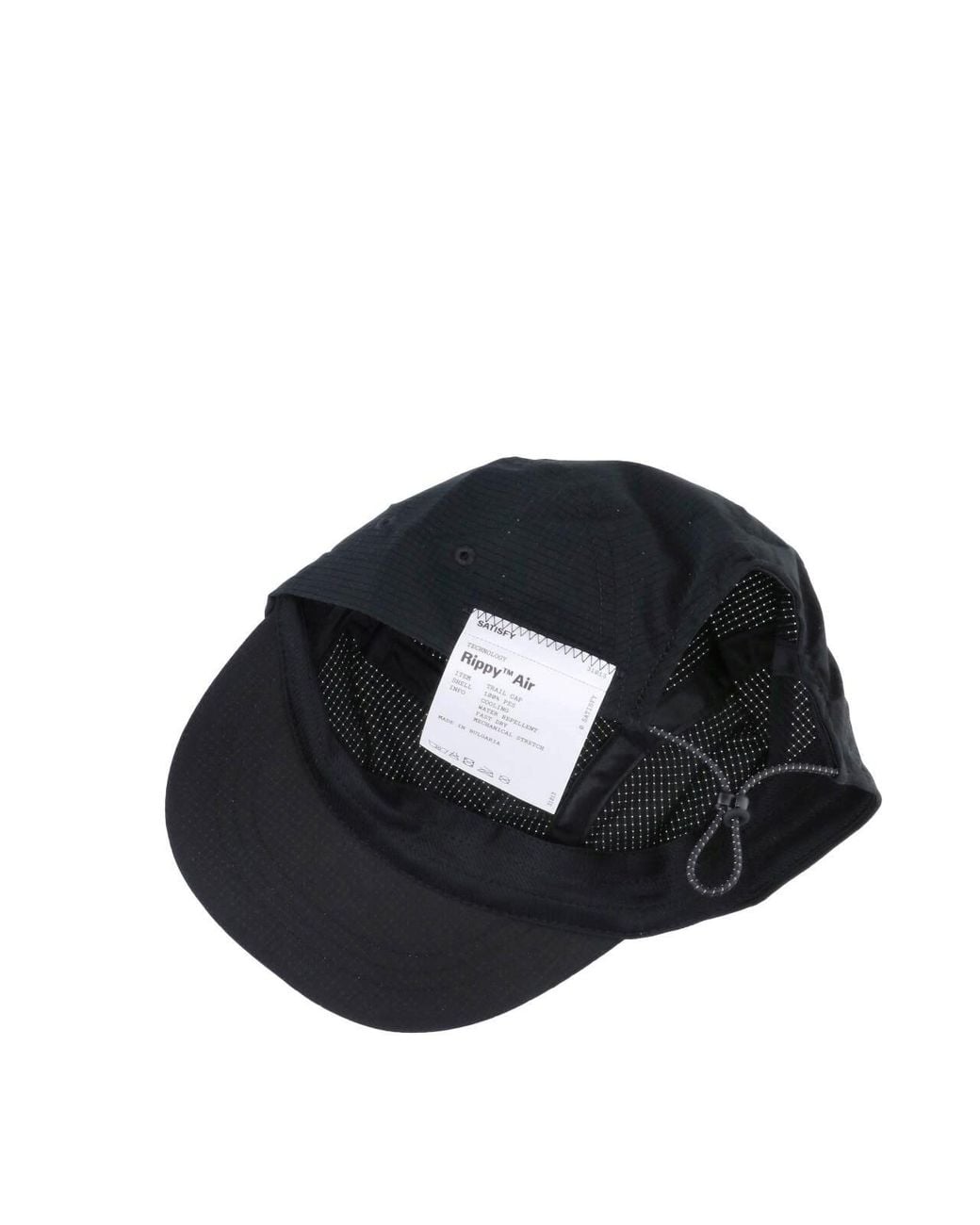 Satisfy Black Hat “Rippy Air Trail” for men
