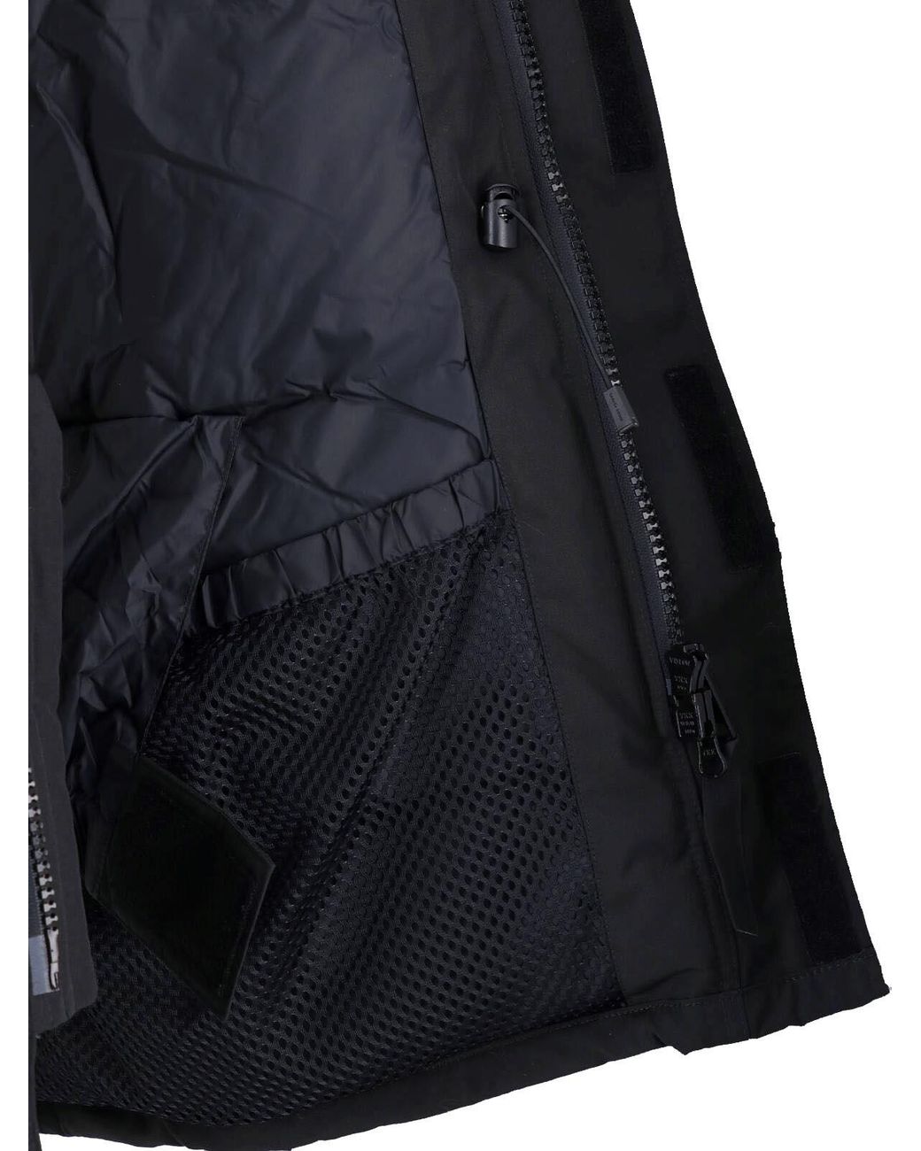 Canada Goose Black Padded Jacket "Expedition" for men