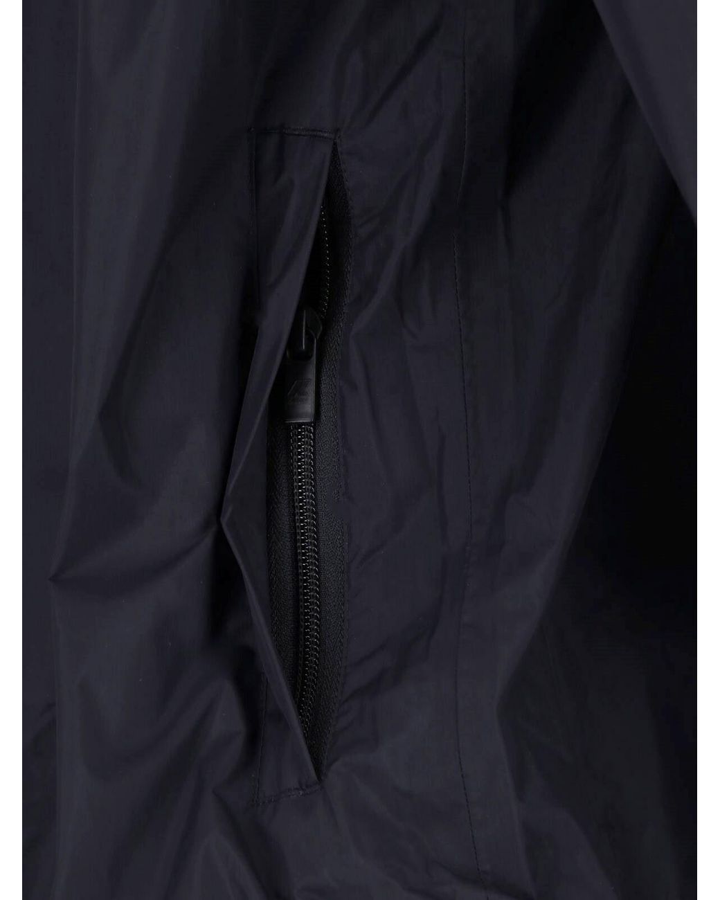 COMME DES GARÇONS PLAY Blue Minimalist Hooded Zippered Jacket