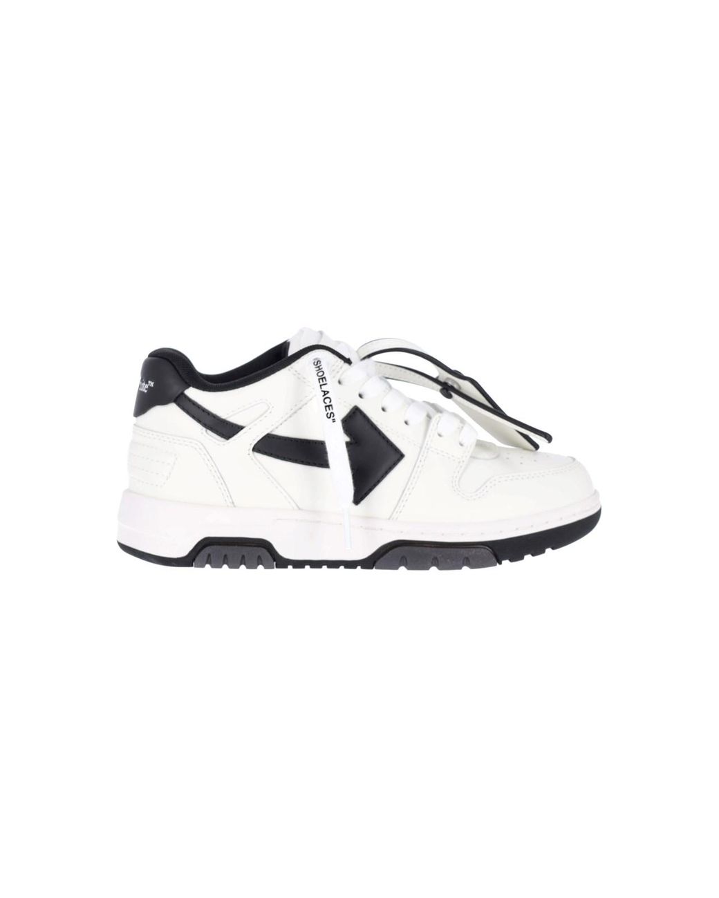 Off-White c/o Virgil Abloh White Low-Top Leather Sneaker