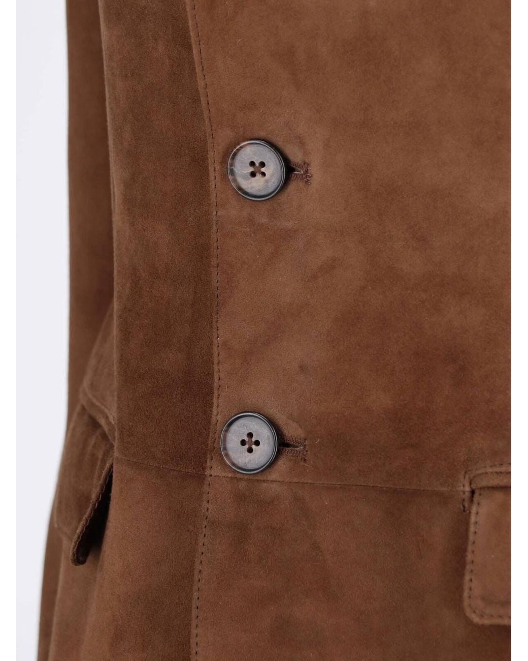 Polo Ralph Lauren Brown Lamb Suede Blazer