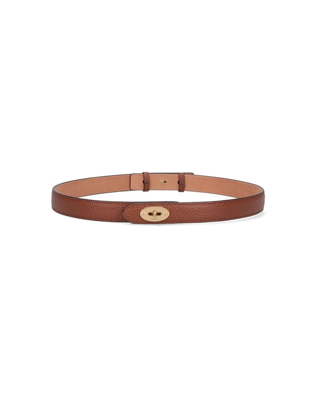 Mulberry White Belts Bovine Leather