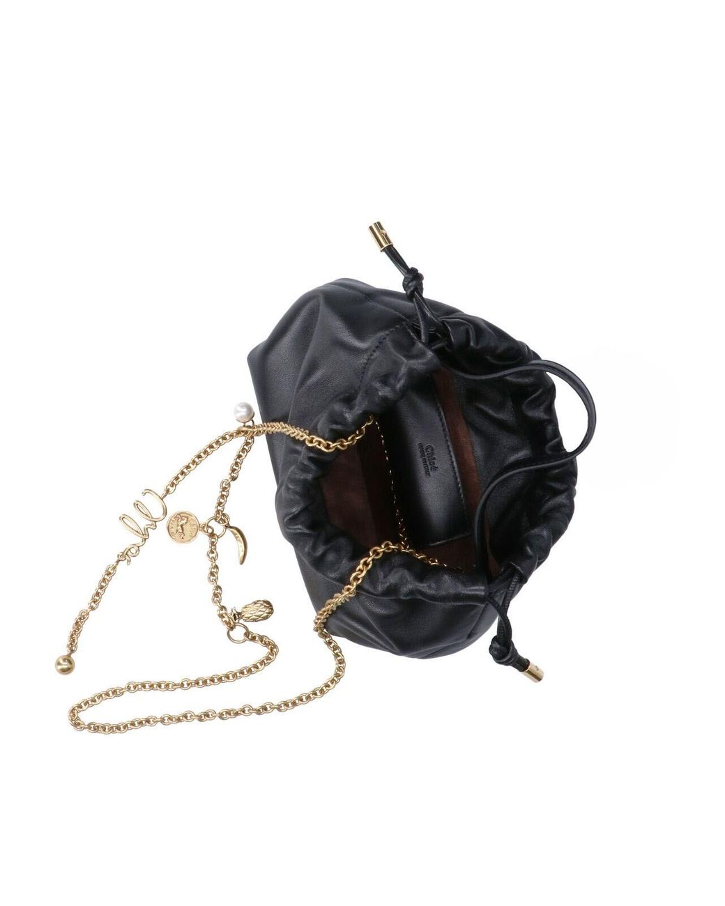 Chloé Black Mini Shoulder Bag "Icons"
