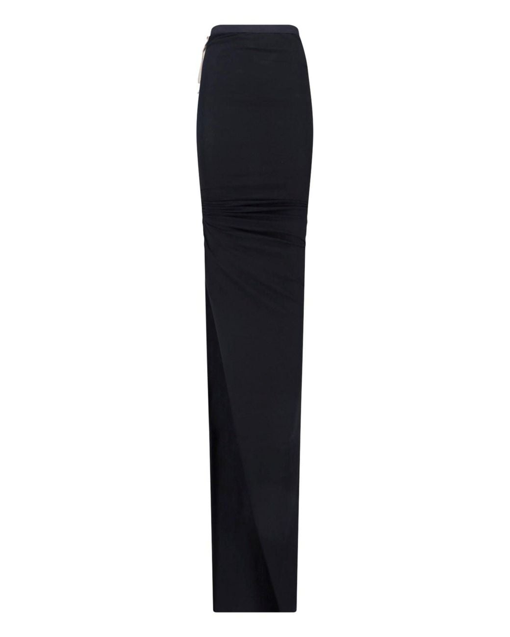Rick Owens Blue Maxi Skirt "Edfu"