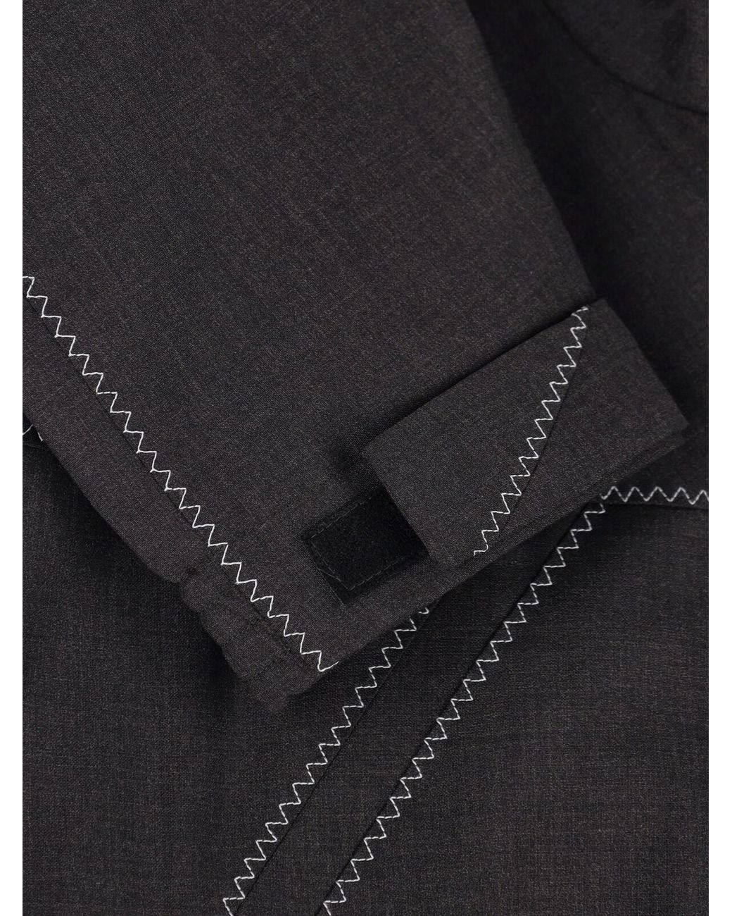 Kiko Kostadinov Black Jackets Virgin Wool for men