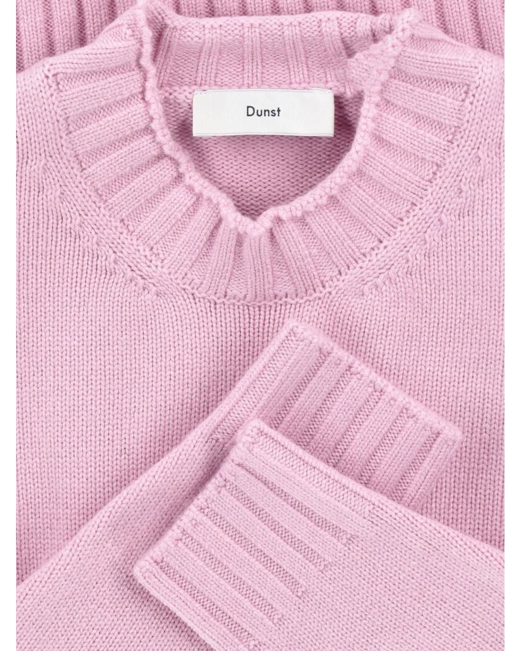 DUNST Pink Wool Blend Sweater for men