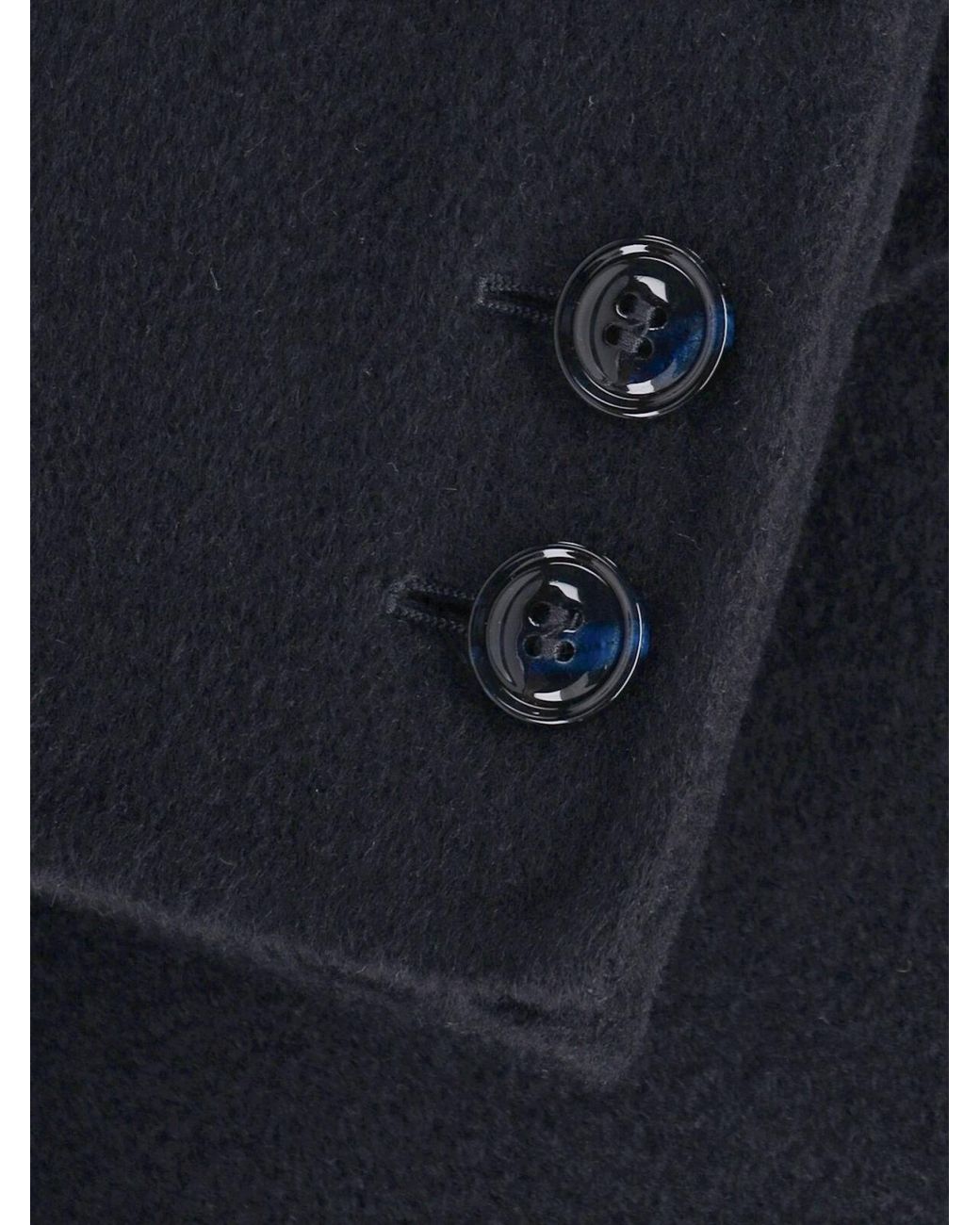 Giorgio Armani Blue Double-Breasted Wool Blend Blazer Jacket for men