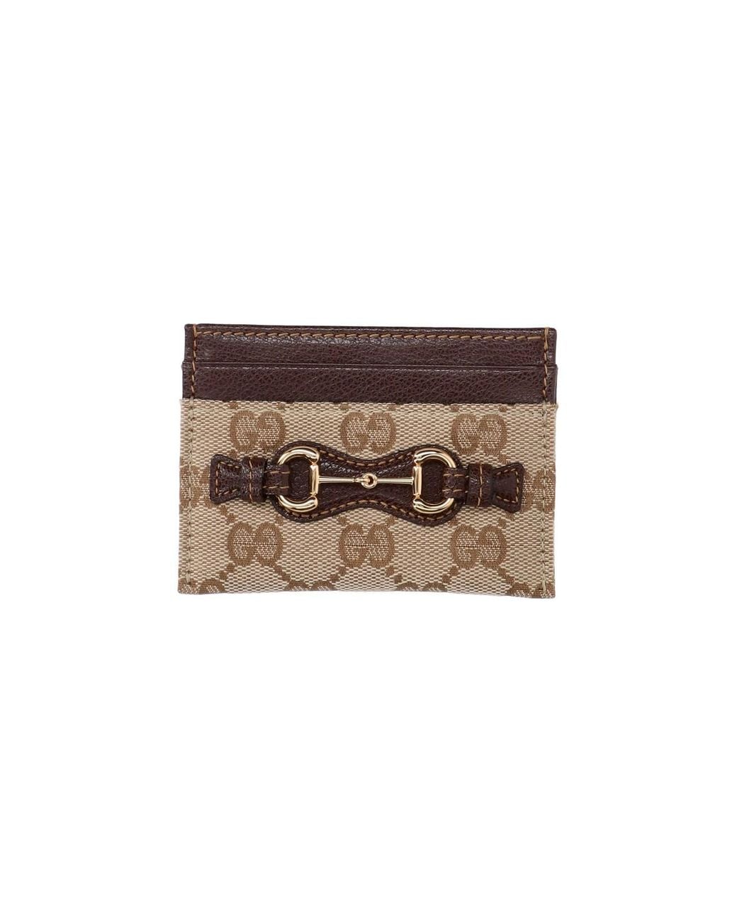Gucci White Cardholder "Morsetto"
