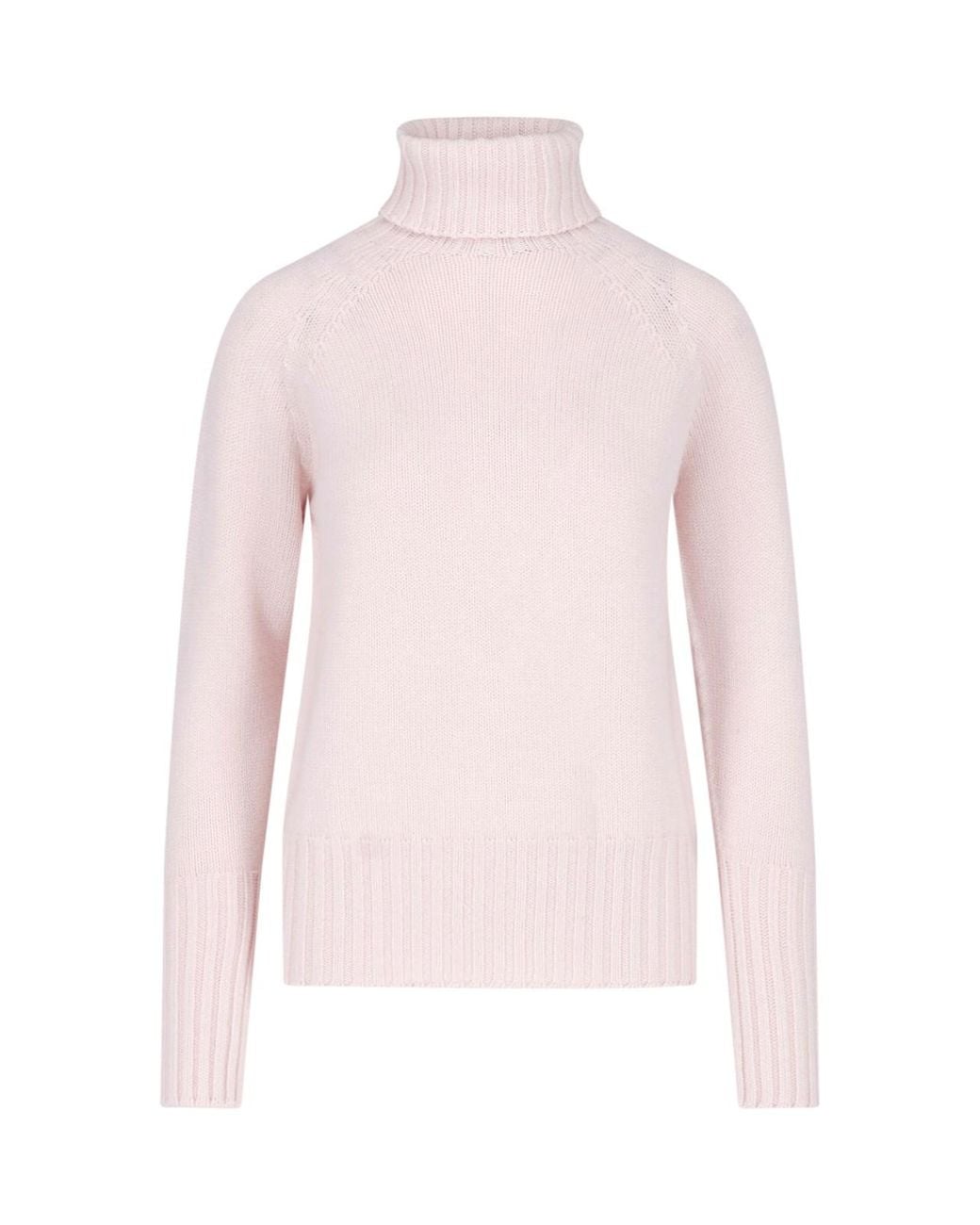 Drumohr Pink Merino Wool Sweater