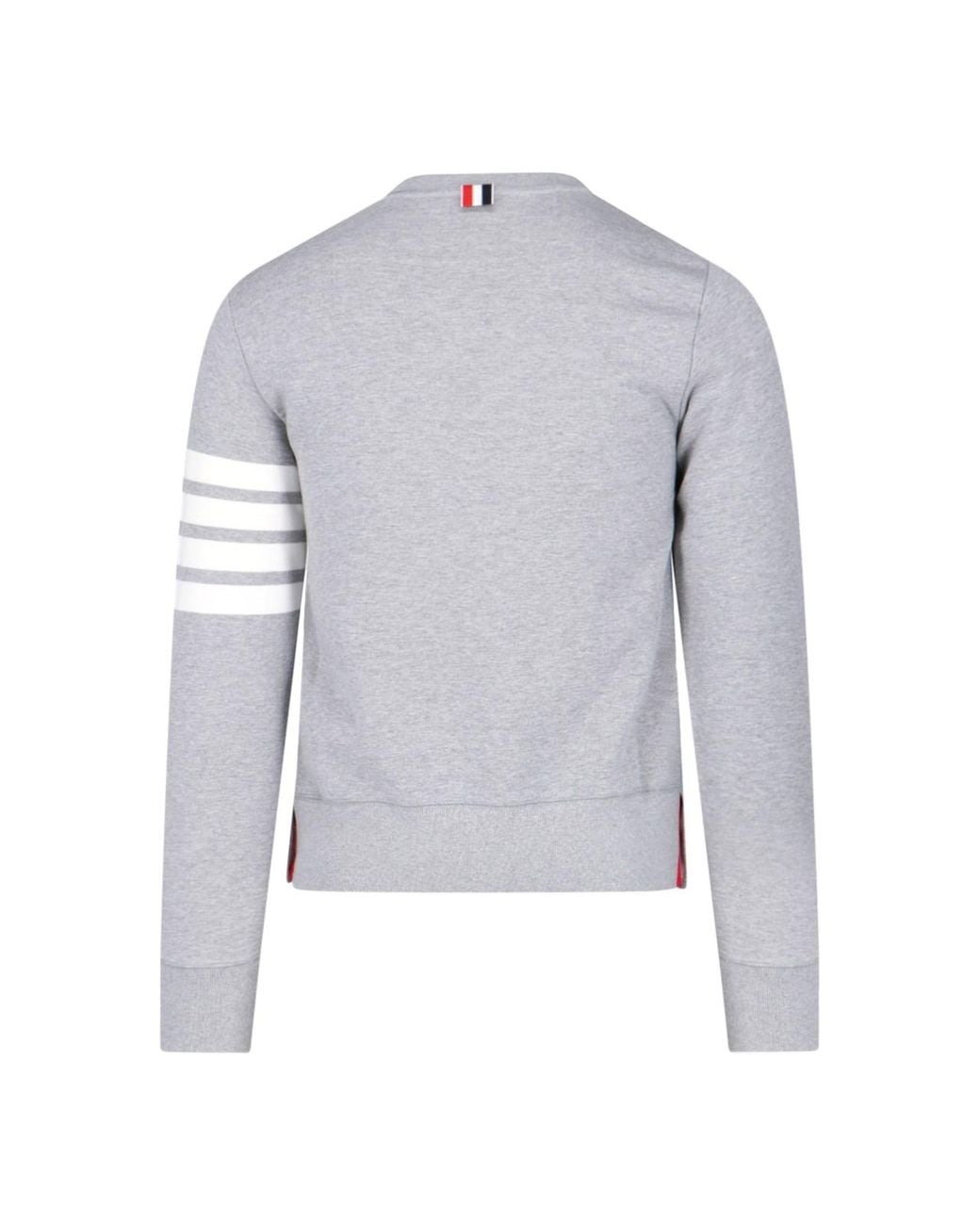 Thom Browne Blue '4-Bar' Crewneck Sweatshirt for men