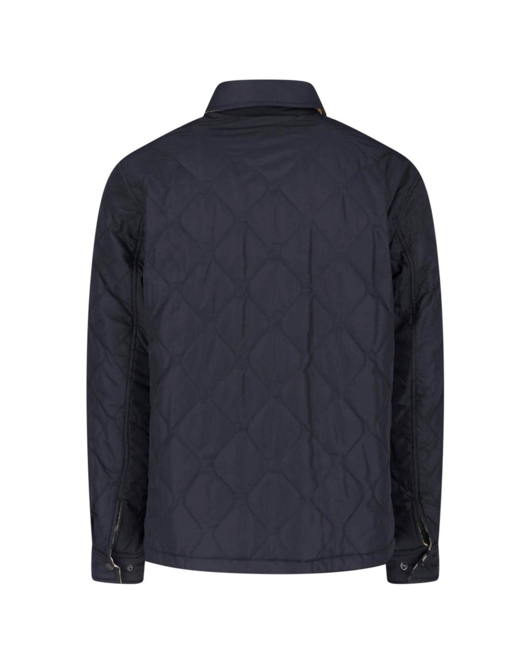 Burberry Blue Polyamide Jacket With Clean, Modern Finish for men