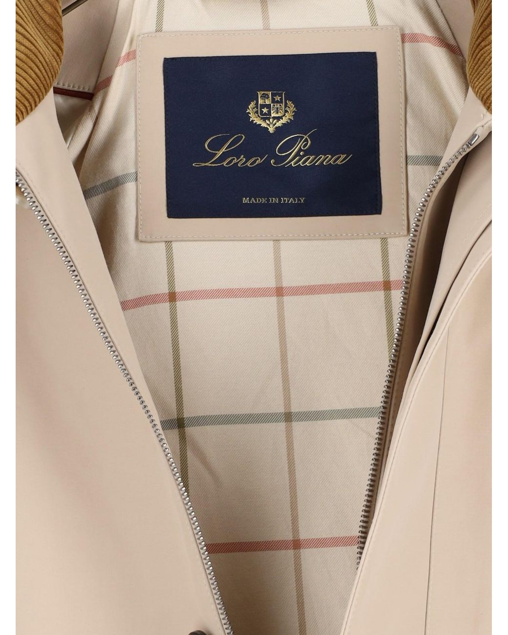 Loro Piana Natural Maxi Trench Coat for men
